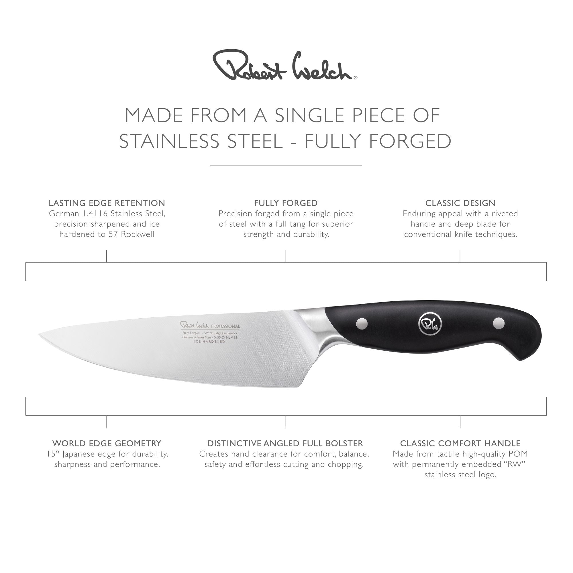 Professional Chef's Knife 15cm