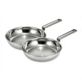 Robert Welch 316 Series 2 Piece Frying Pan Set 24cm & 28cm