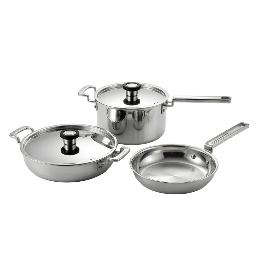 Robert Welch 316 Series - The Ideal 3 Piece Cookware Set