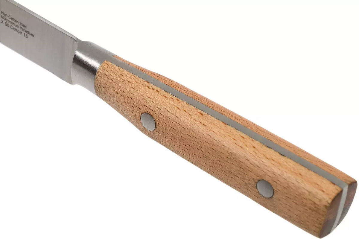 Lion Sabatier 4pc 13cm Steak Knife Set - Gaucho Beechwood