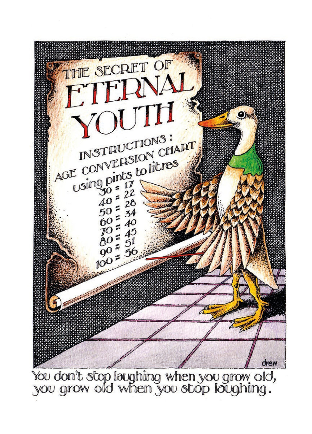  Simon Drew Cards - ETERNAL YOUTH 