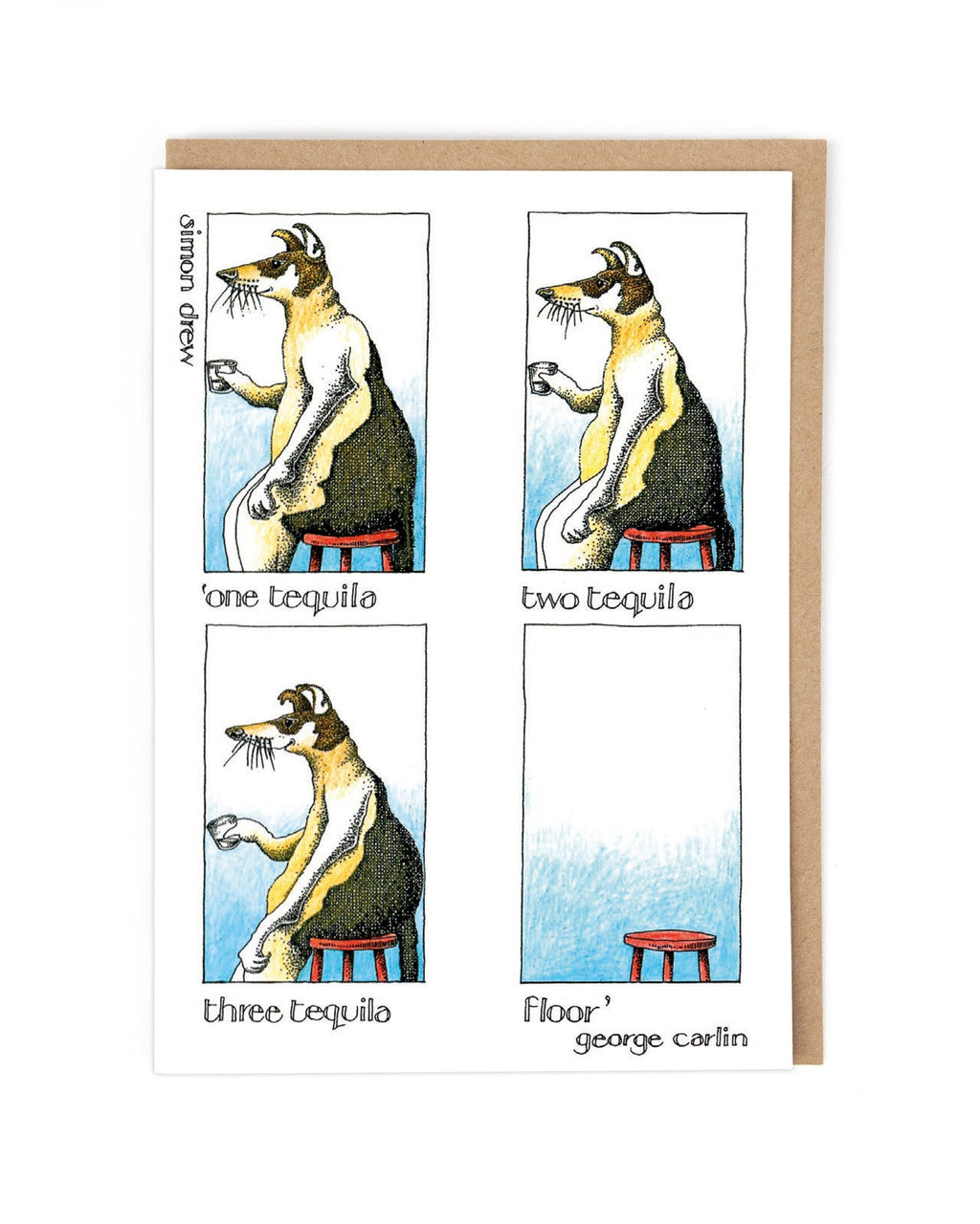 Simon Drew Cards - TEQUILA 