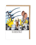 Simon Drew Cards - WASHING THE DISHES 