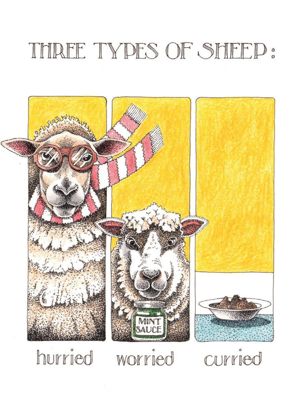 Simon Drew Cards - SHEEP 