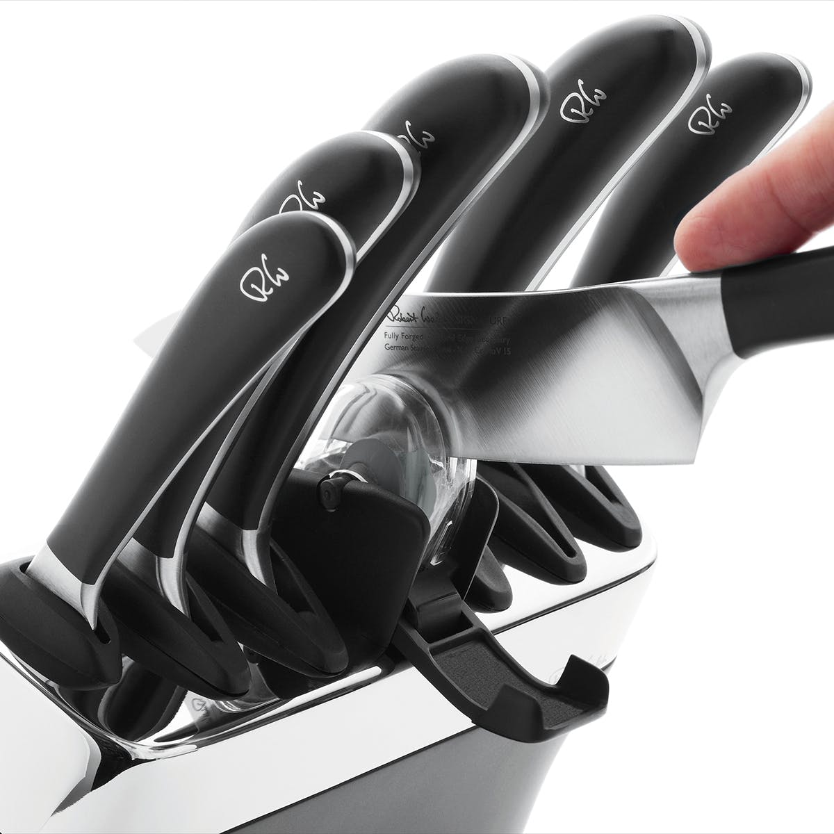 Signature Knife Block Set with Sharpener