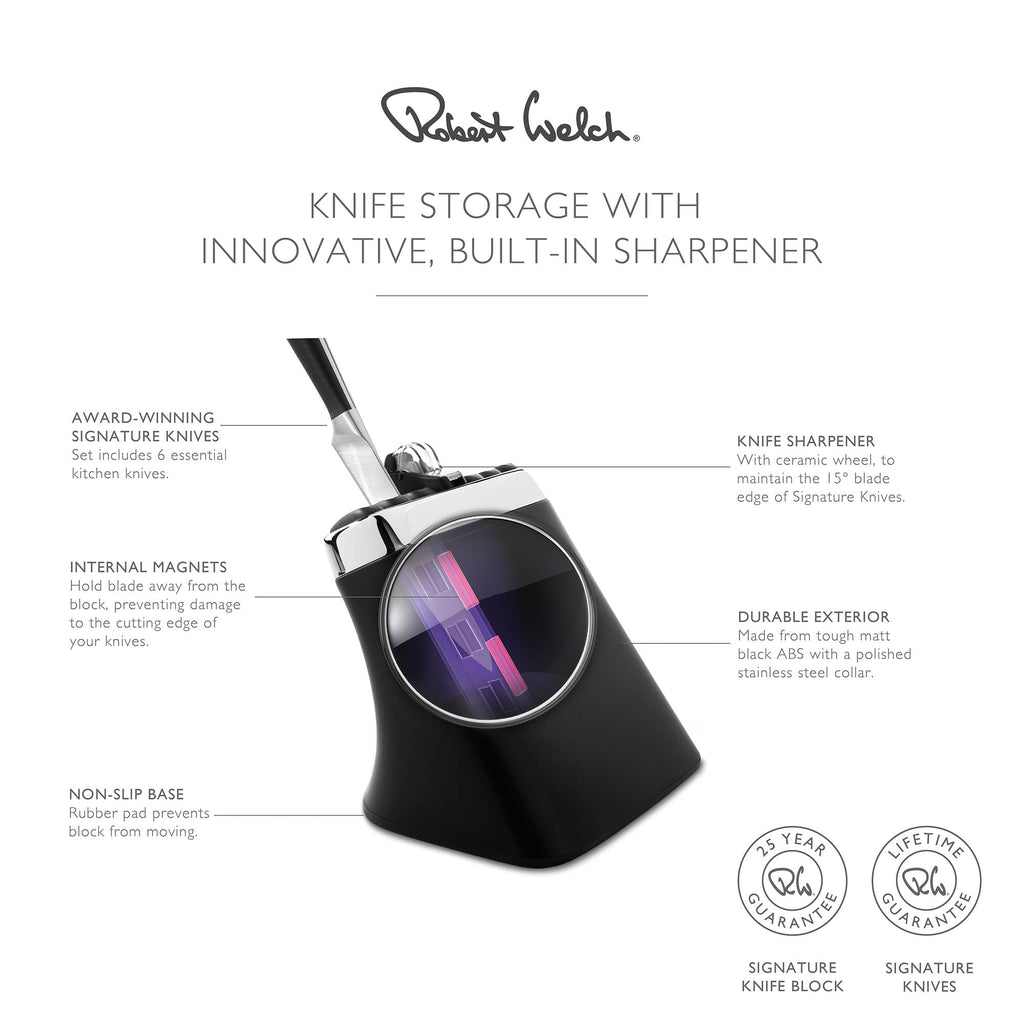 Signature Knife Block Set with Sharpener