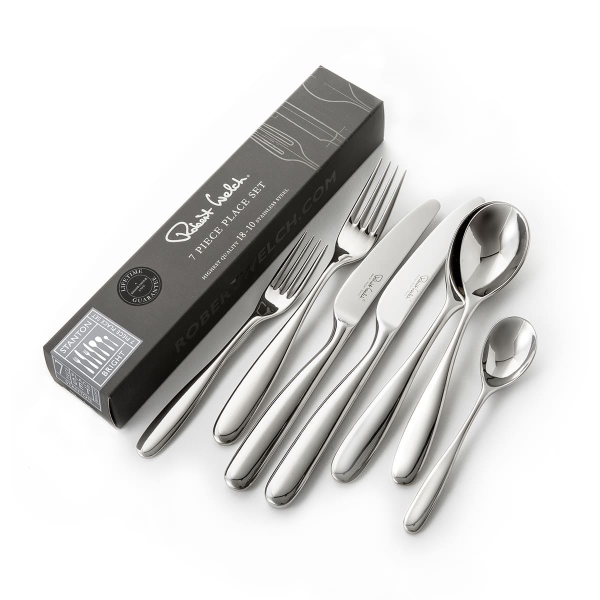 Stanton Bright Cutlery Place Setting, 7 Piece