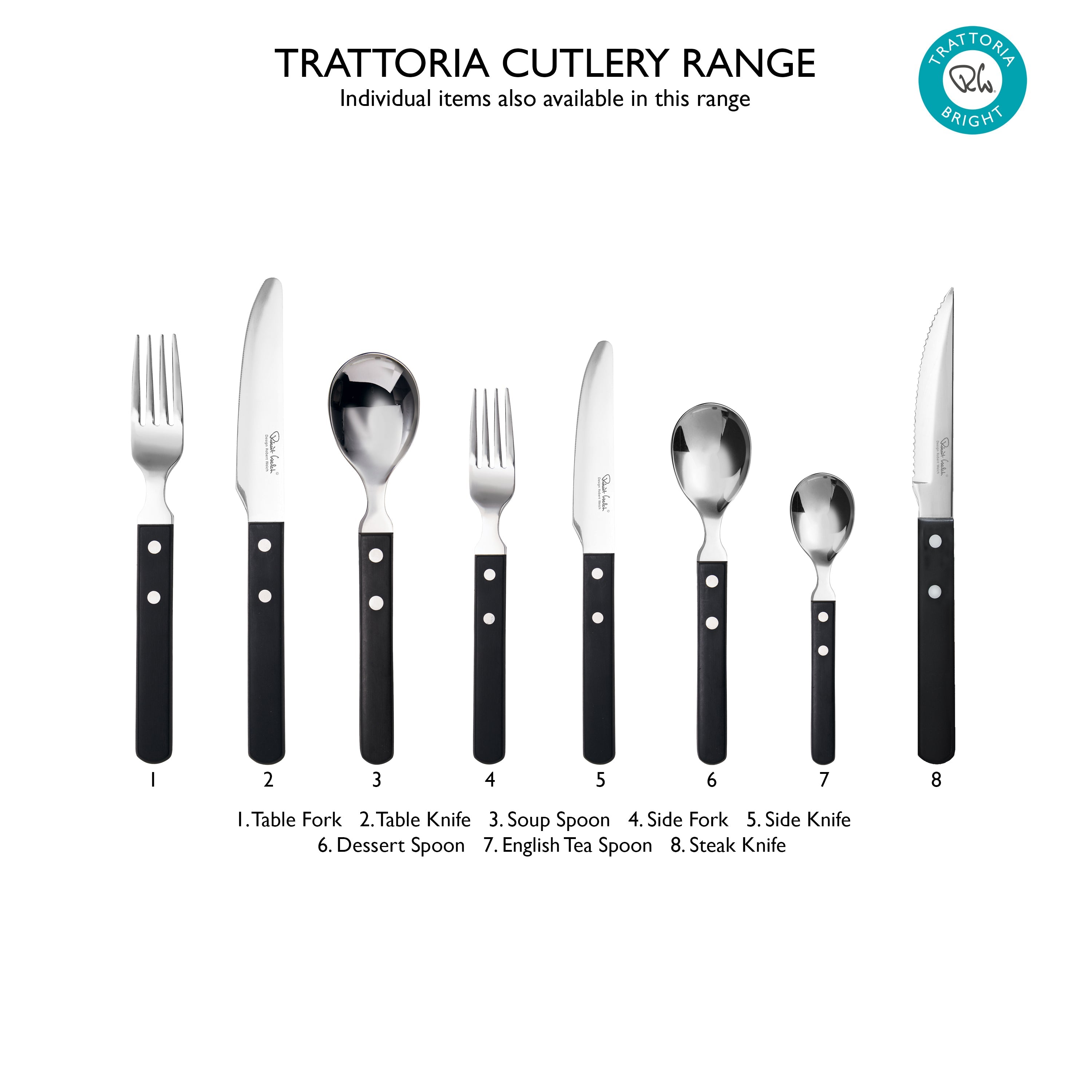 Trattoria Bright Table Knife