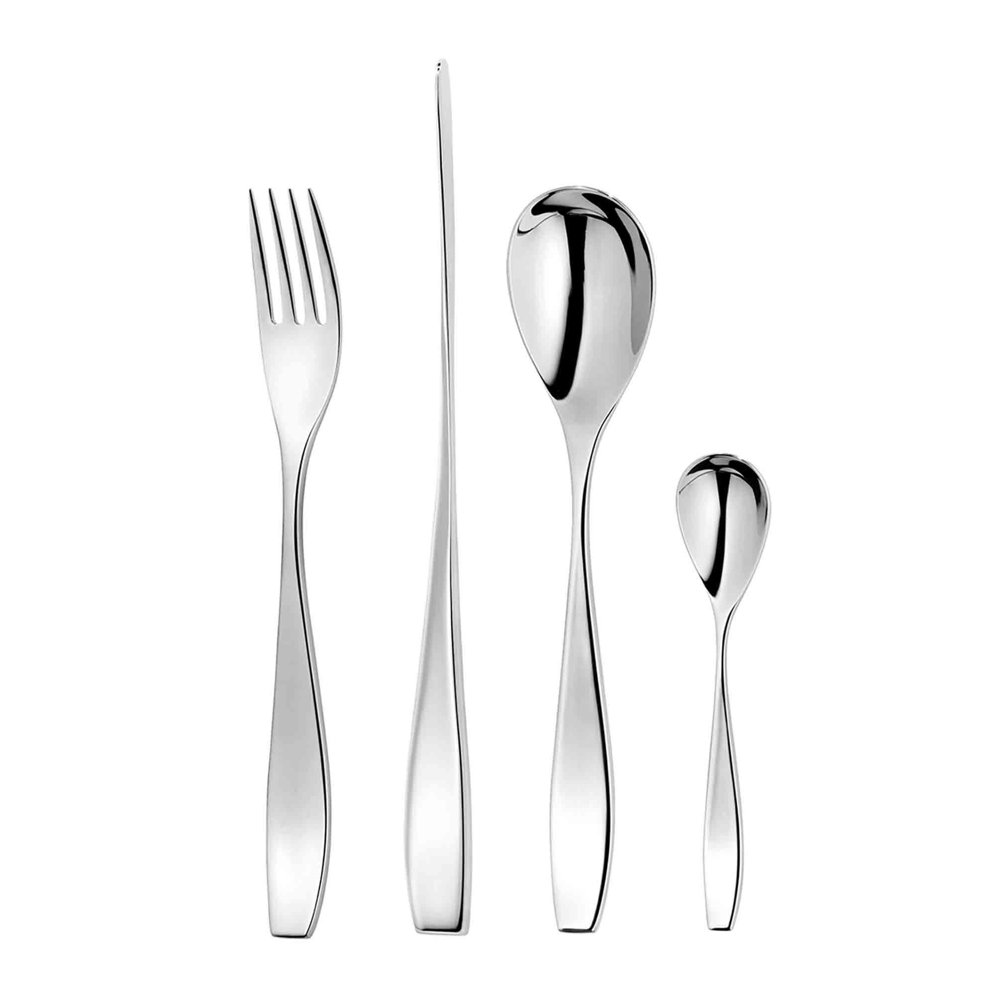 Vista Bright Cutlery Set, 24 Piece for 6 People