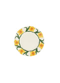 Emma Bridgewater Windblown Daffodils Small Side Plate, 6.5 Inch