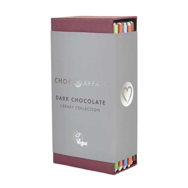 Choc Affair Signature Dark Chocolate Library Collection Gift Set - Dated 7/2020