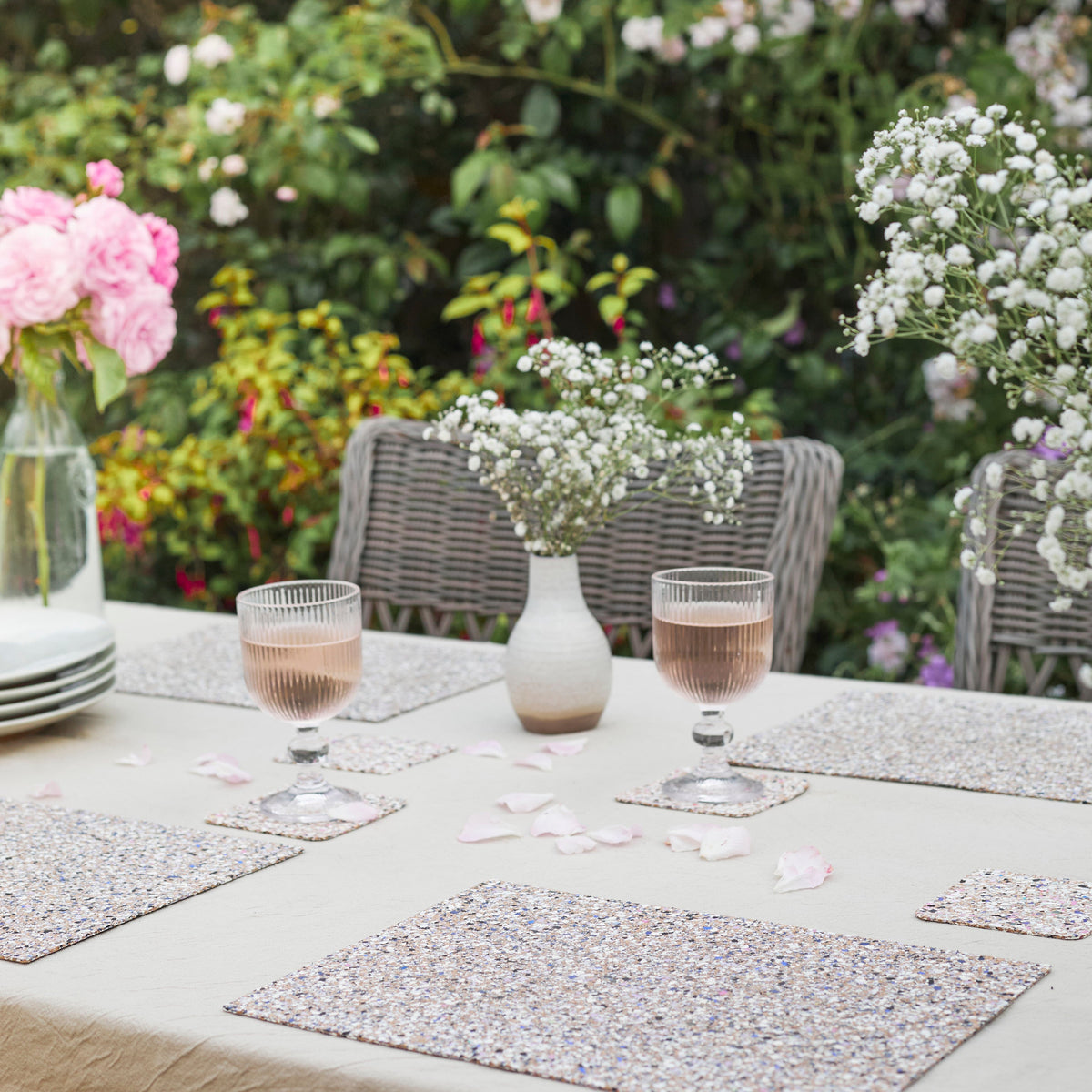 Beach Clean Placemats | Rectangle Set of 4