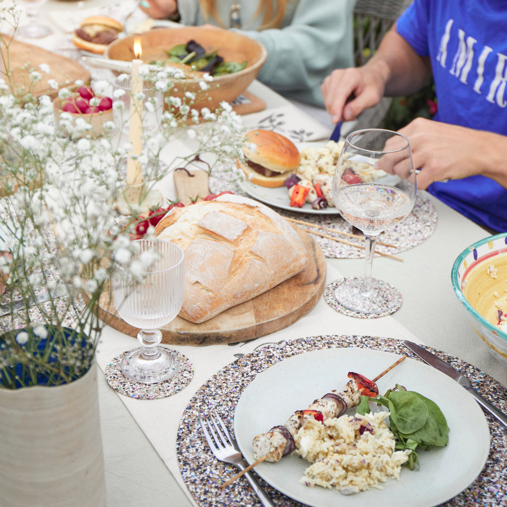 Beach Clean Placemats | Round Set of 4