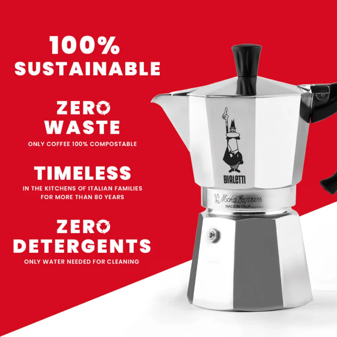 Bialetti Moka Express (Various Sizes)