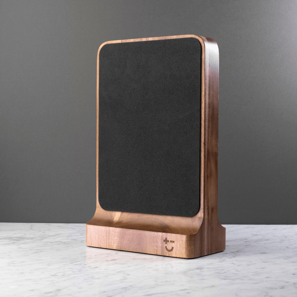 Bisbell Magnabloc Soft Touch Knife Block - Acacia - Simmer and Slice