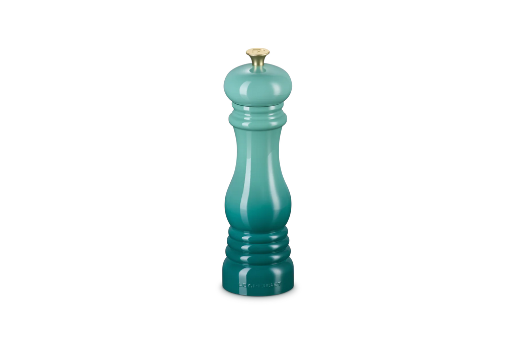 Le Creuset Set of 2  Salt & Pepper Mills RIVIERA BLEU