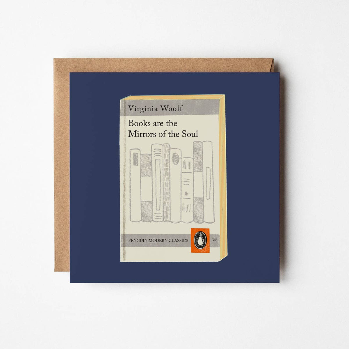 Mirrors of the Soul - blank greetings card