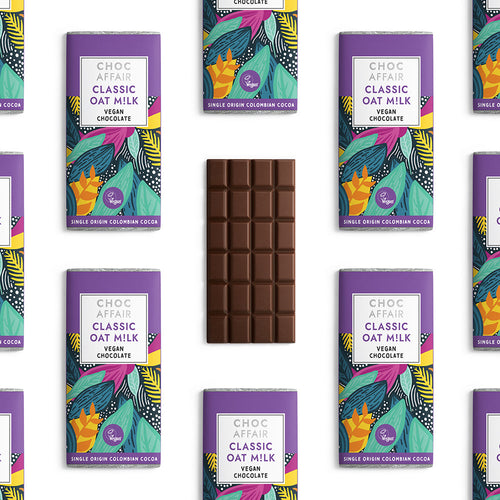 Choc Affair Oat M!lk Milk Chocolate Bar