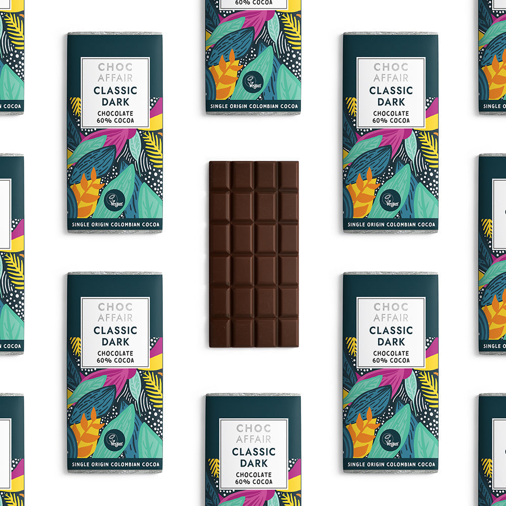 Choc Affair Classic Dark Chocolate Bar