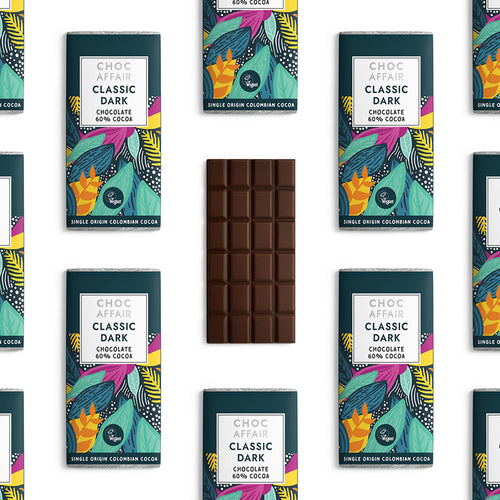 Choc Affair Classic Dark Chocolate Bar