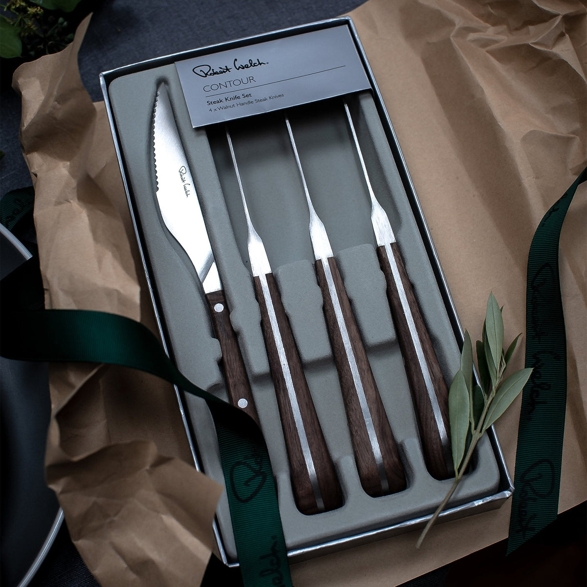 Robert Welch Contour Steak Knife, Set of 4