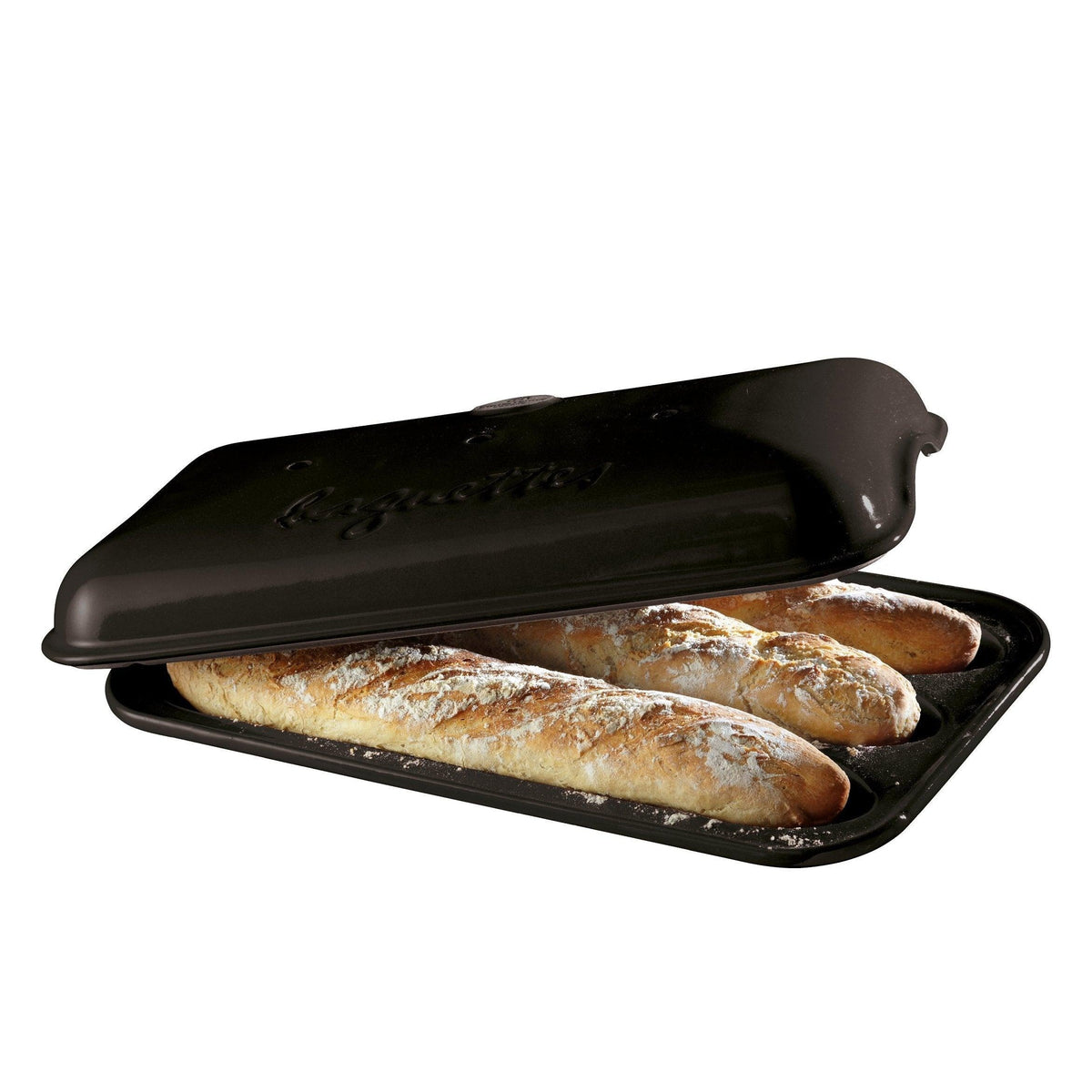 Emile Henry Baguette Baker - Charcoal