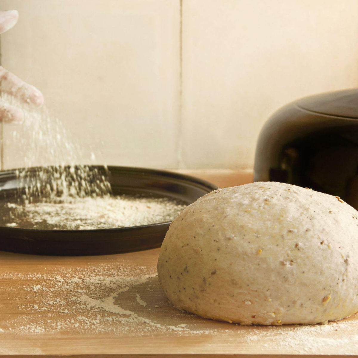Emile Henry Bread Cloche - Charcoal