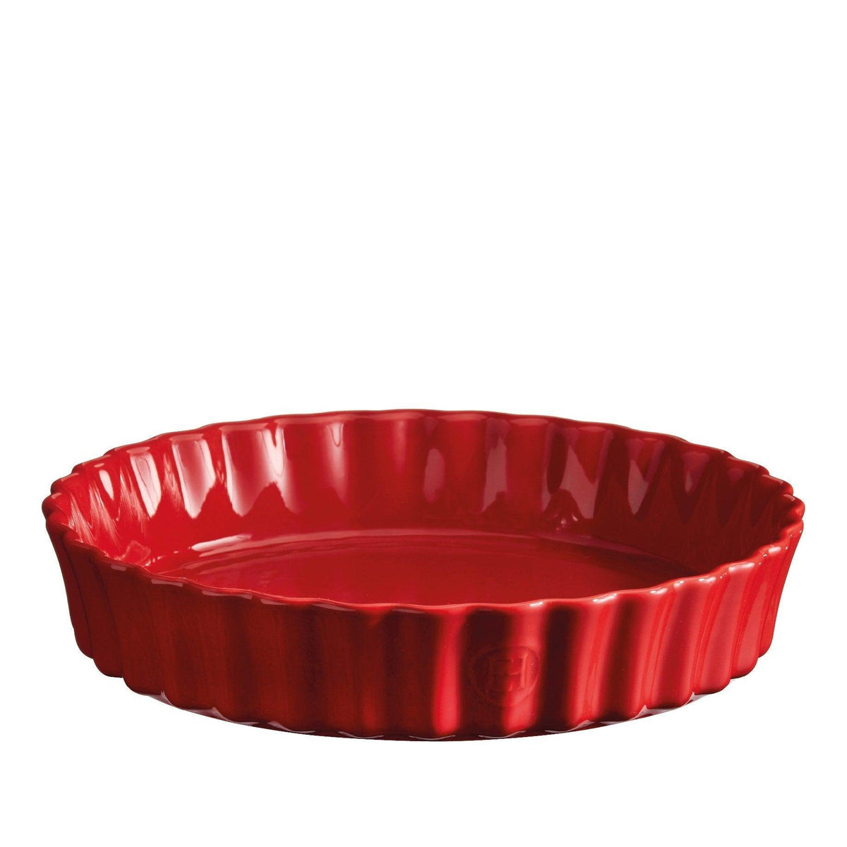 Emile Henry Deep Flan Dish 24cm - Burgundy