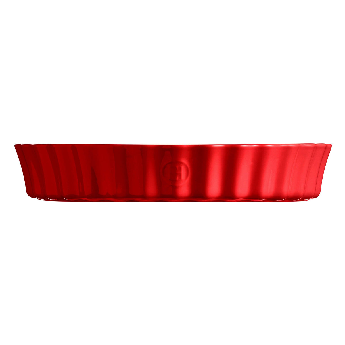 Emile Henry Deep Flan Dish 24cm - Burgundy