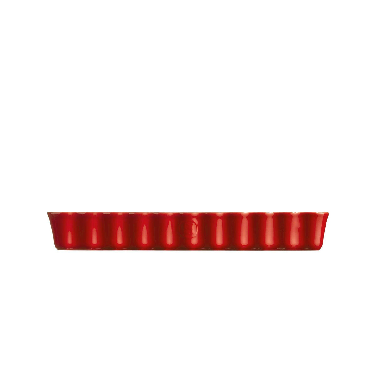 Emile Henry Deep Rectangular Tart Dish - Burgundy