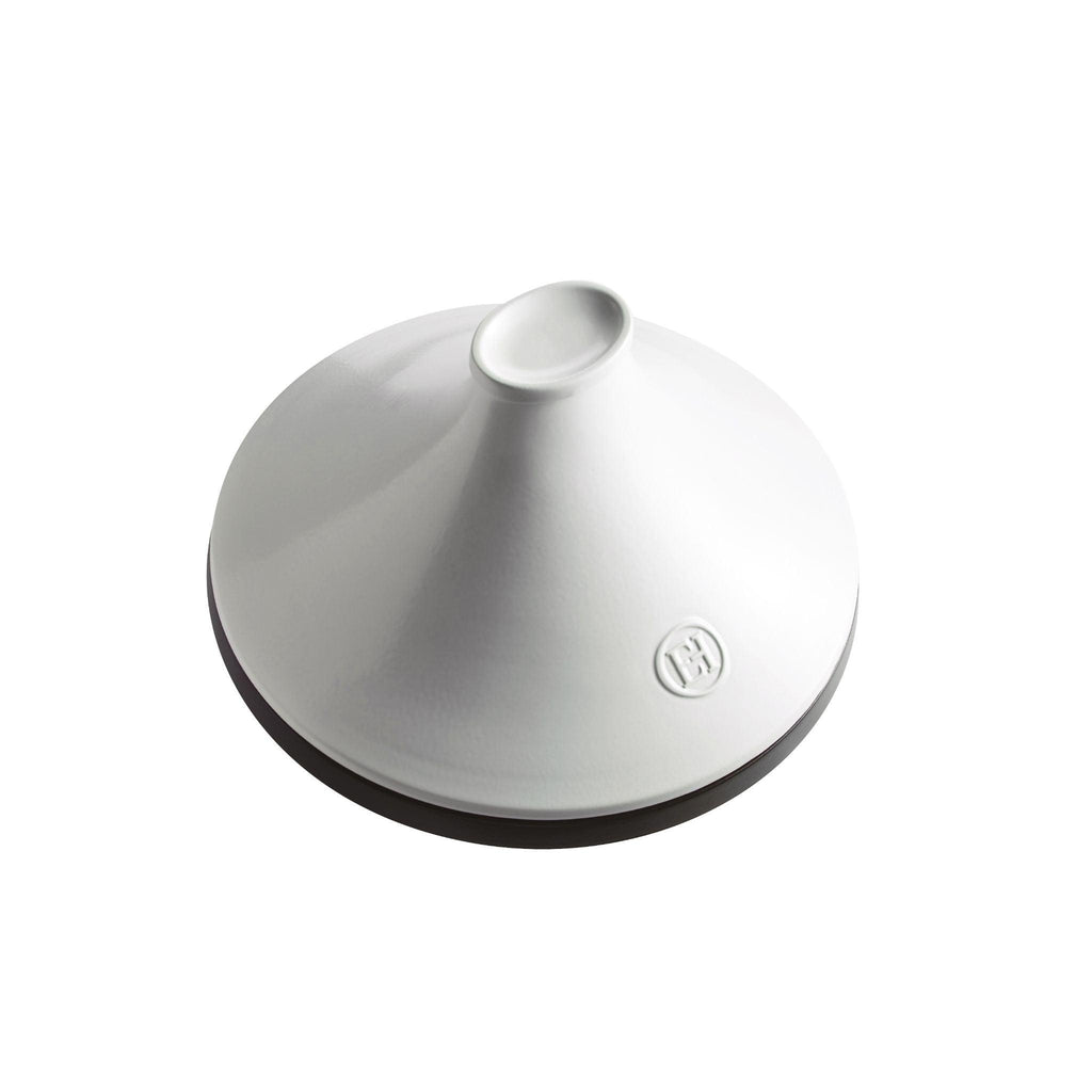 Emile Henry Delight Tagine 33.5cm -  White Lid/Slate Base