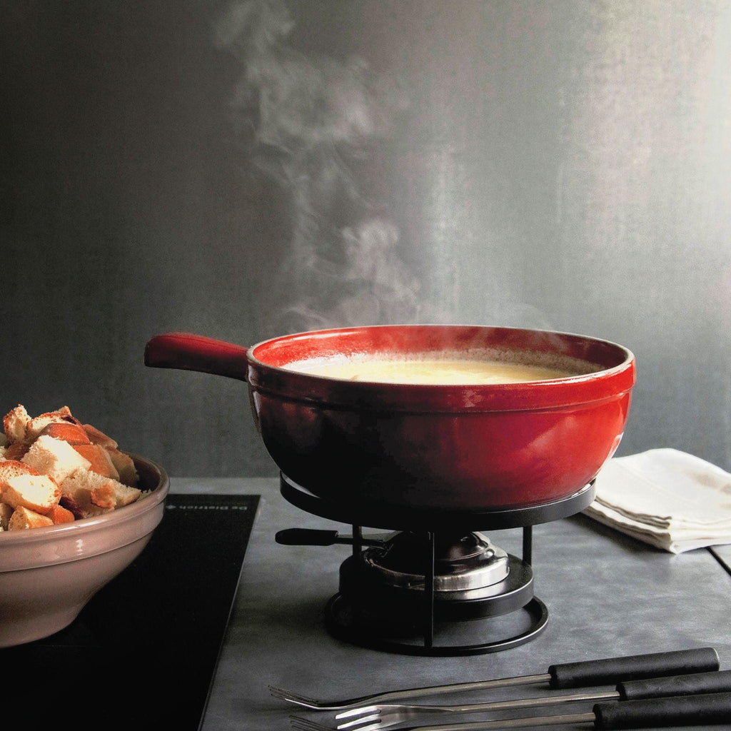 Emile Henry Fondue Set  - Charcoal