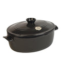 Emile Henry Oval Stewpot 6L - Charcoal