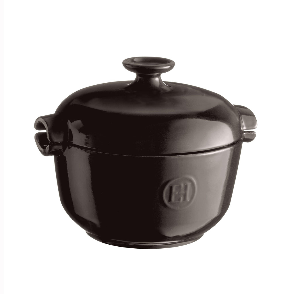 Emile Henry Rice Pot - Charcoal
