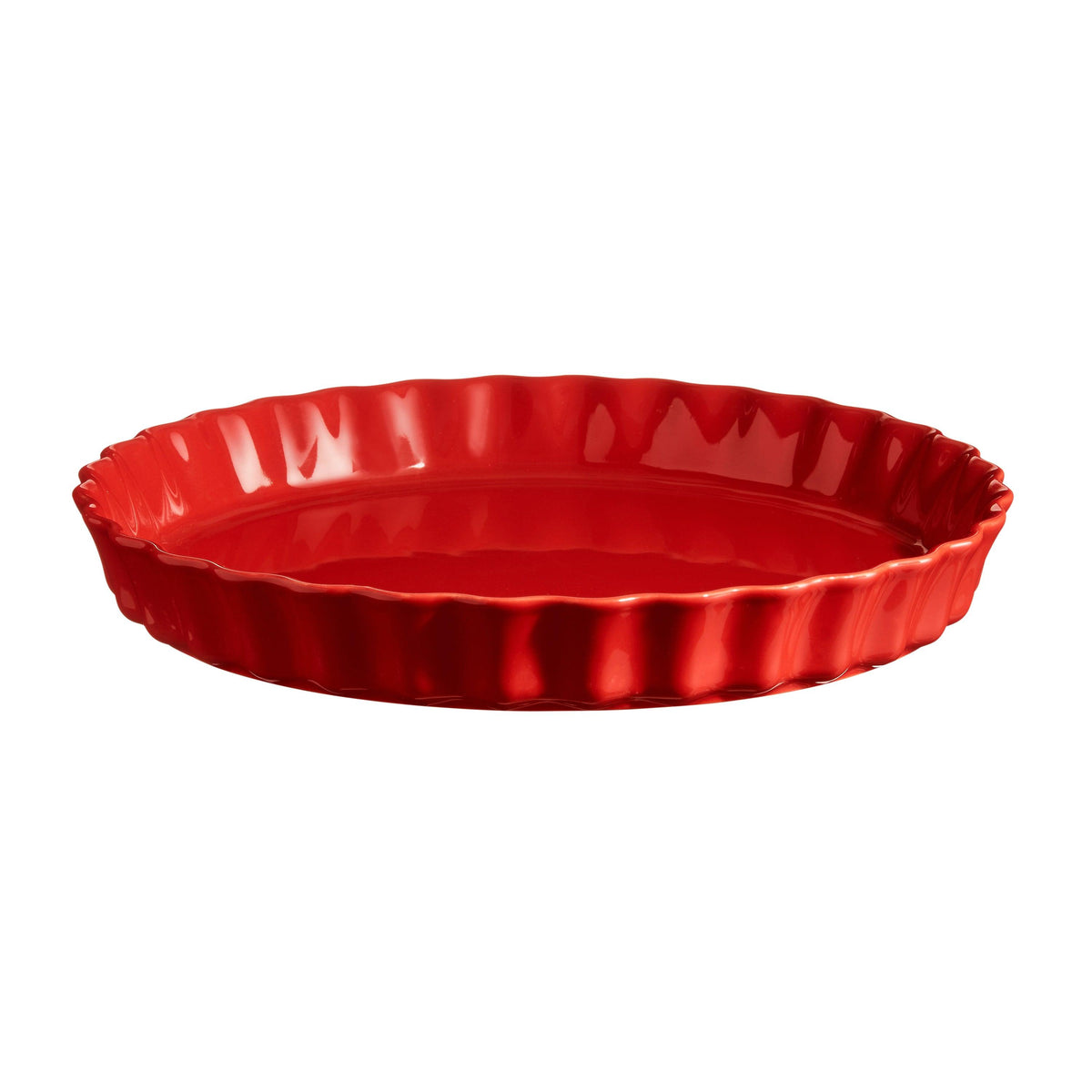 Emile Henry Tart Dish 29.5cm -Burgundy
