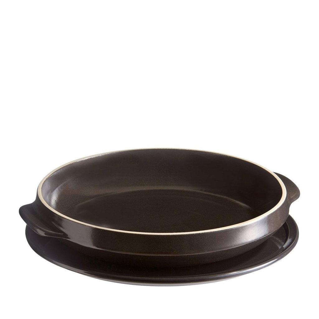 Emile Henry Tarte Tatin Set 33cm - Charcoal