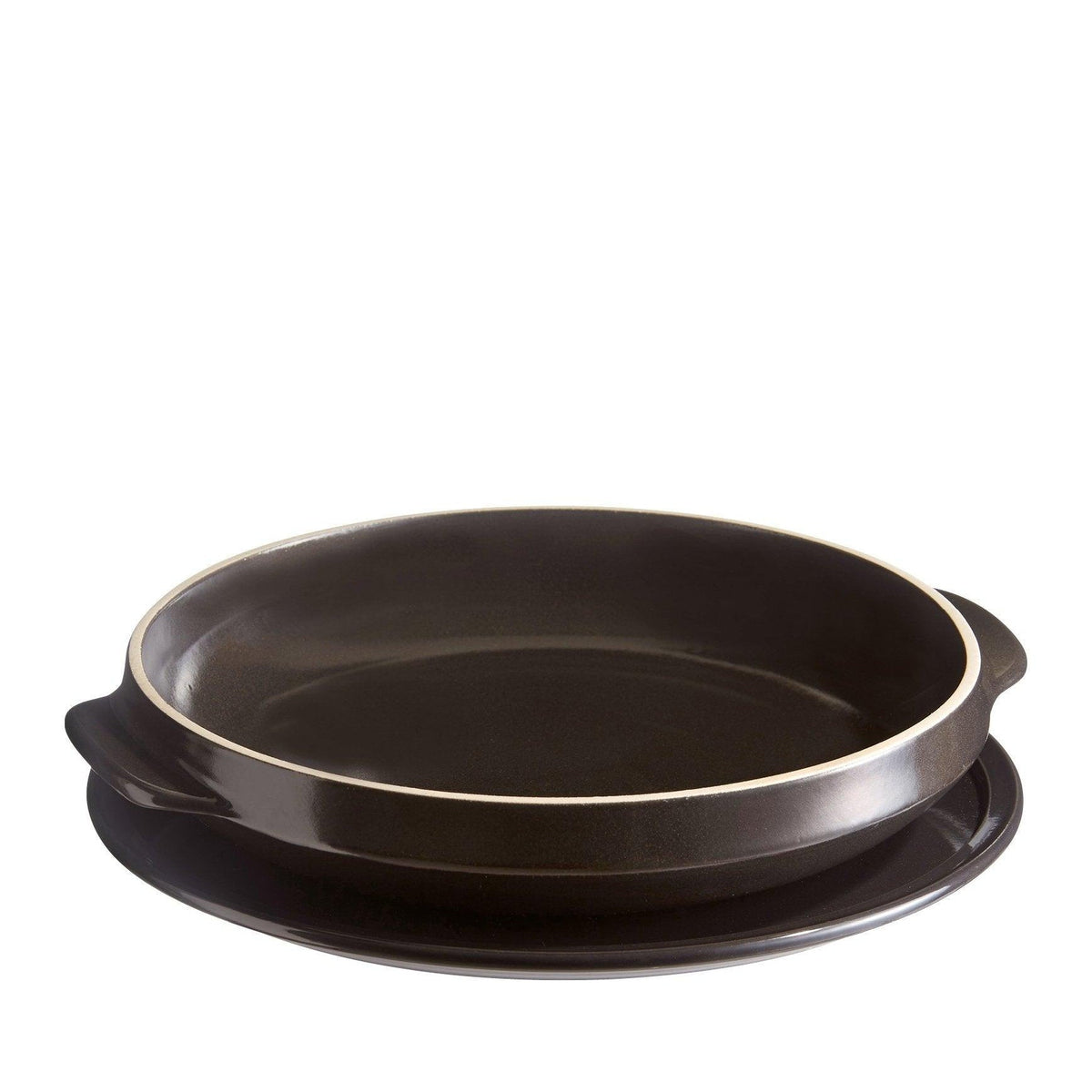 Emile Henry Tarte Tatin Set 33cm - Charcoal