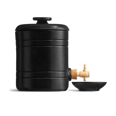 Emile Henry Vinegar Pot - Black Truffle