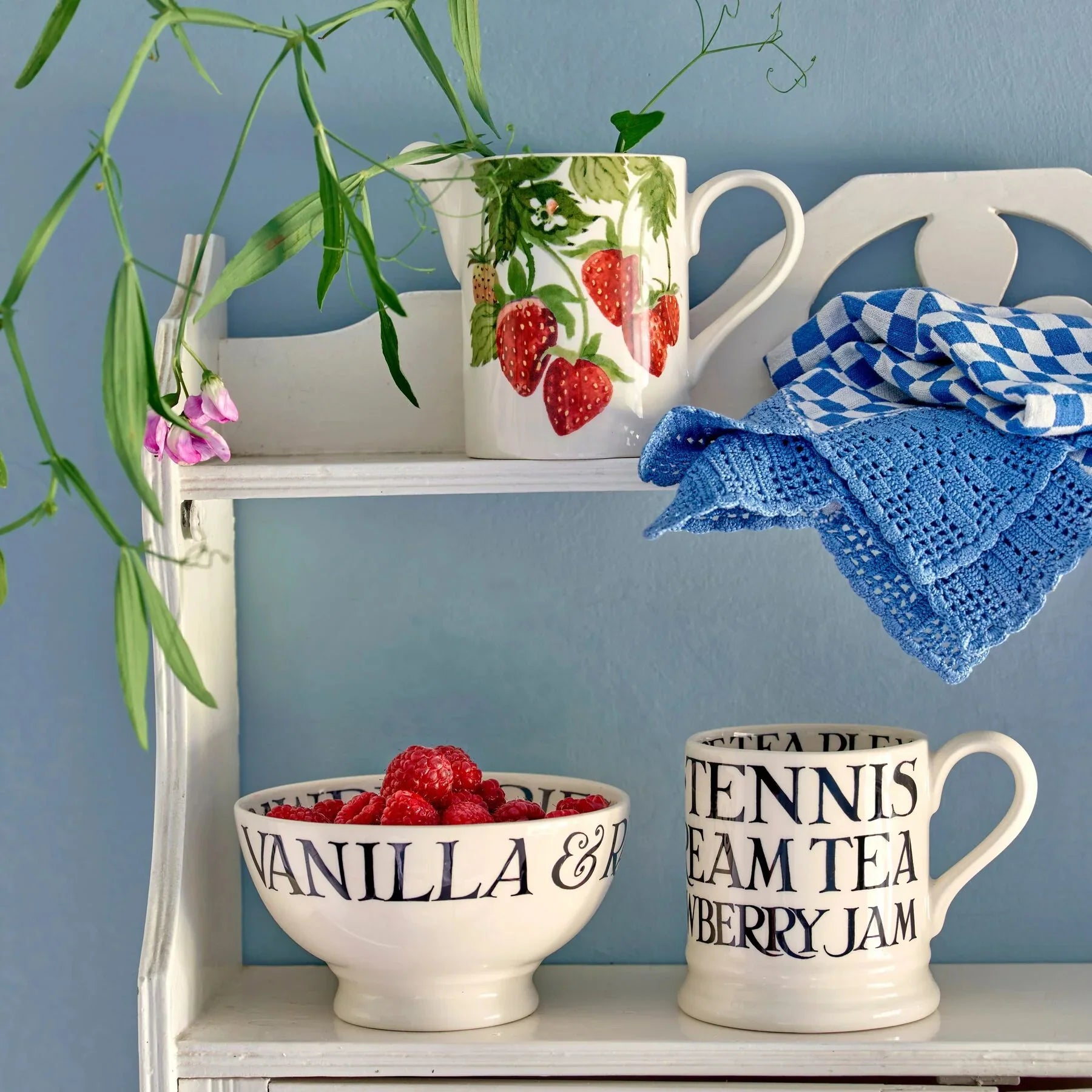 Emma Bridgewater Black Toast Cream Tea 1/2 Pint Mug