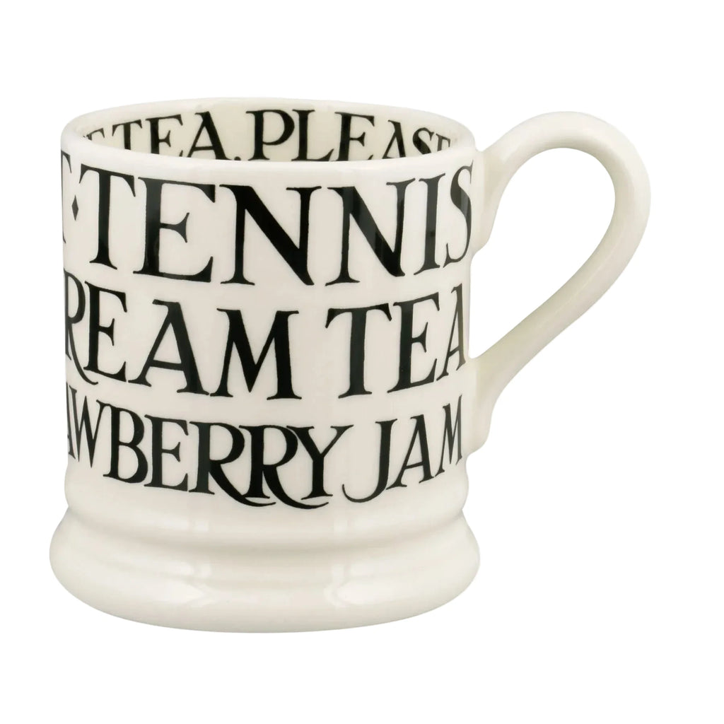 Emma Bridgewater Black Toast Cream Tea 1/2 Pint Mug
