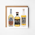 Tequila - blank greetings card
