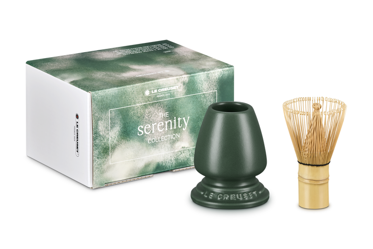 Le Creuset Matcha Whisk & Stand: Foret