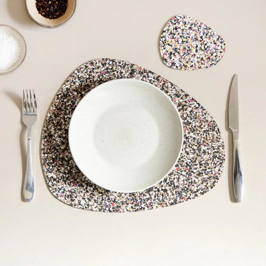 Beach Clean Pebble  Coasters Set of 4