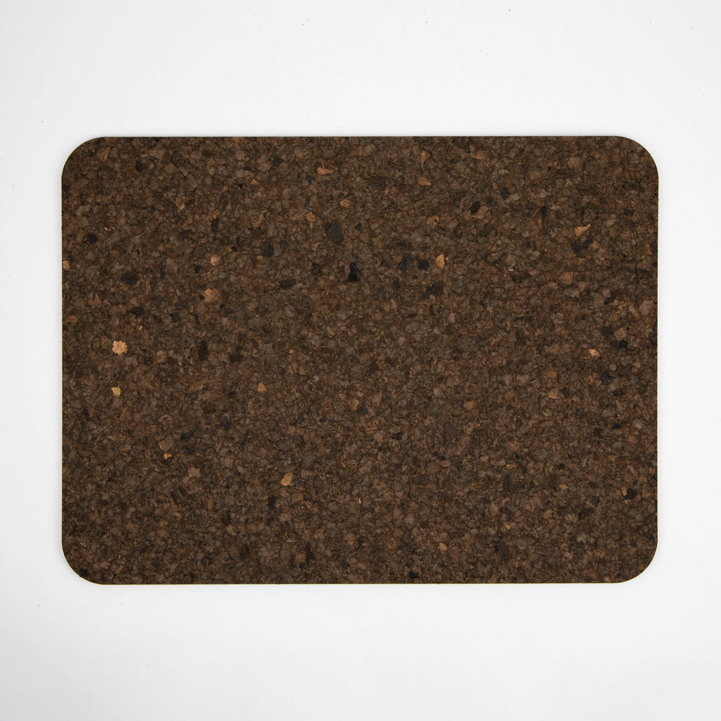 Smoked Cork Placemats | Rectangle | Set of 4