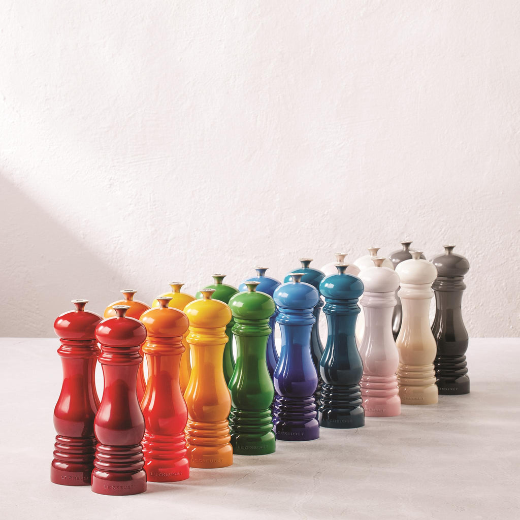 Le Creuset Set of 2  Salt & Pepper Mills Shell Pink