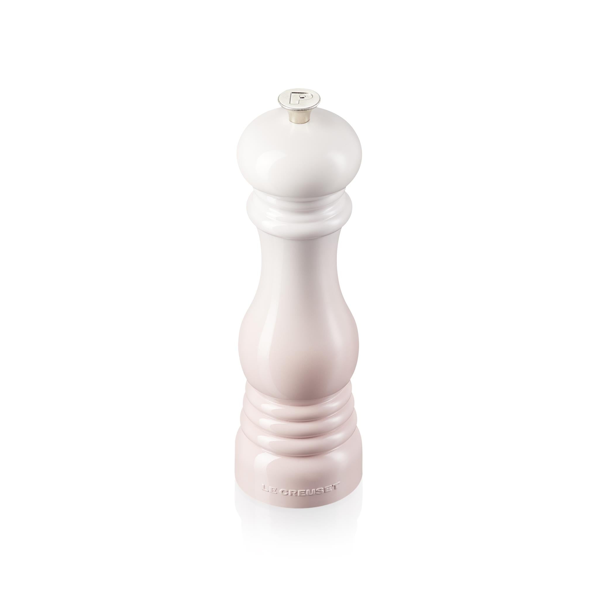 Le Creuset Set of 2  Salt & Pepper Mills Shell Pink