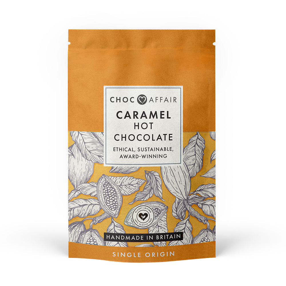Choc Affair Caramel Milk Hot Chocolate Pouch