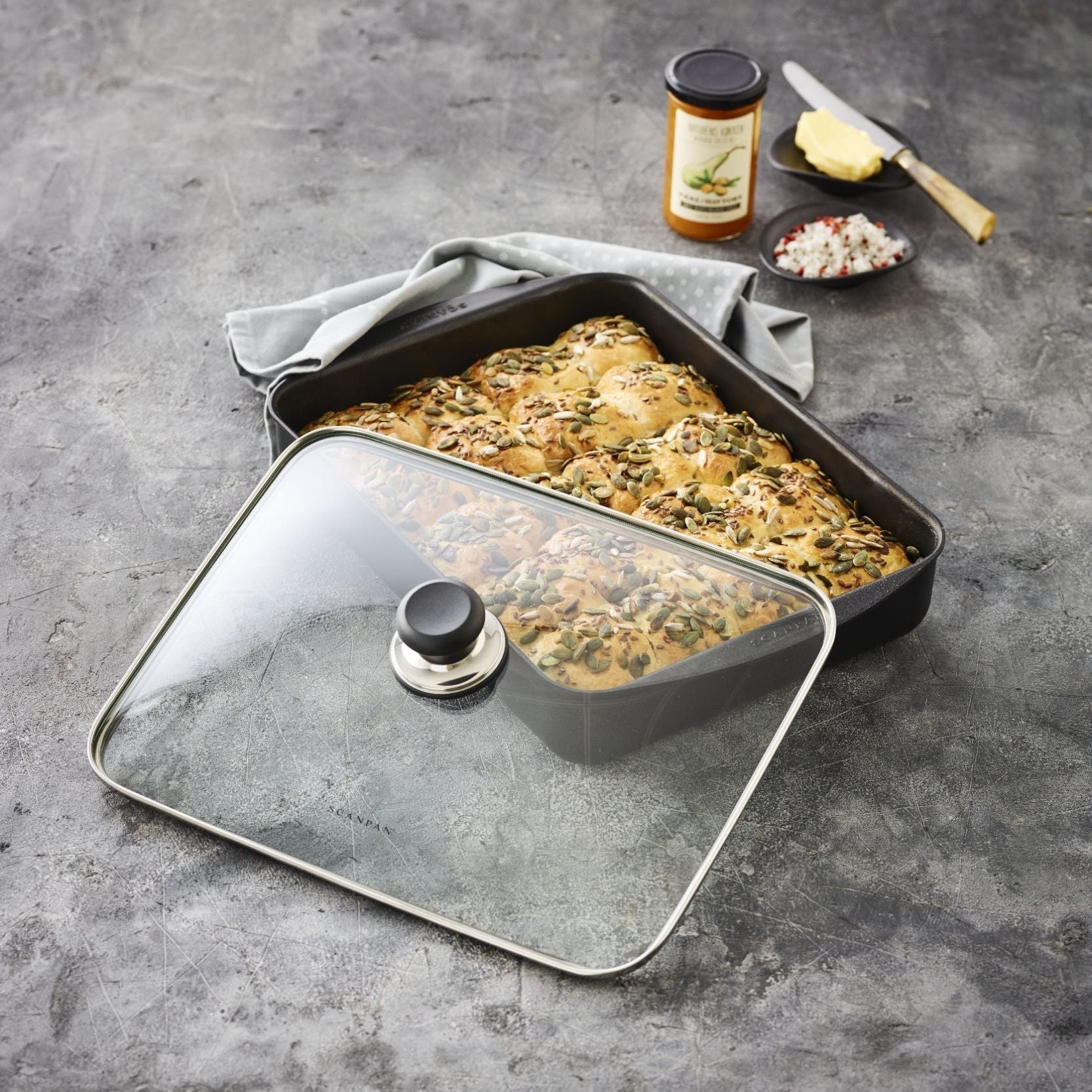 SCANPAN Classic Roasting Pan 34cm x 22cm 3.25l