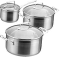 SCANPAN UK SCANPAN Impact 3pc Cookware Set