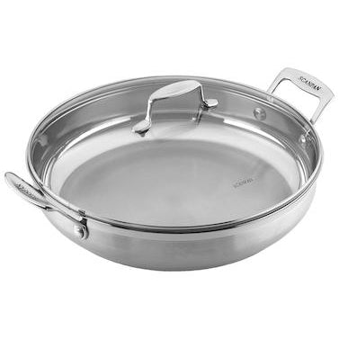 SCANPAN Impact Chef Pan With Lid 32cm